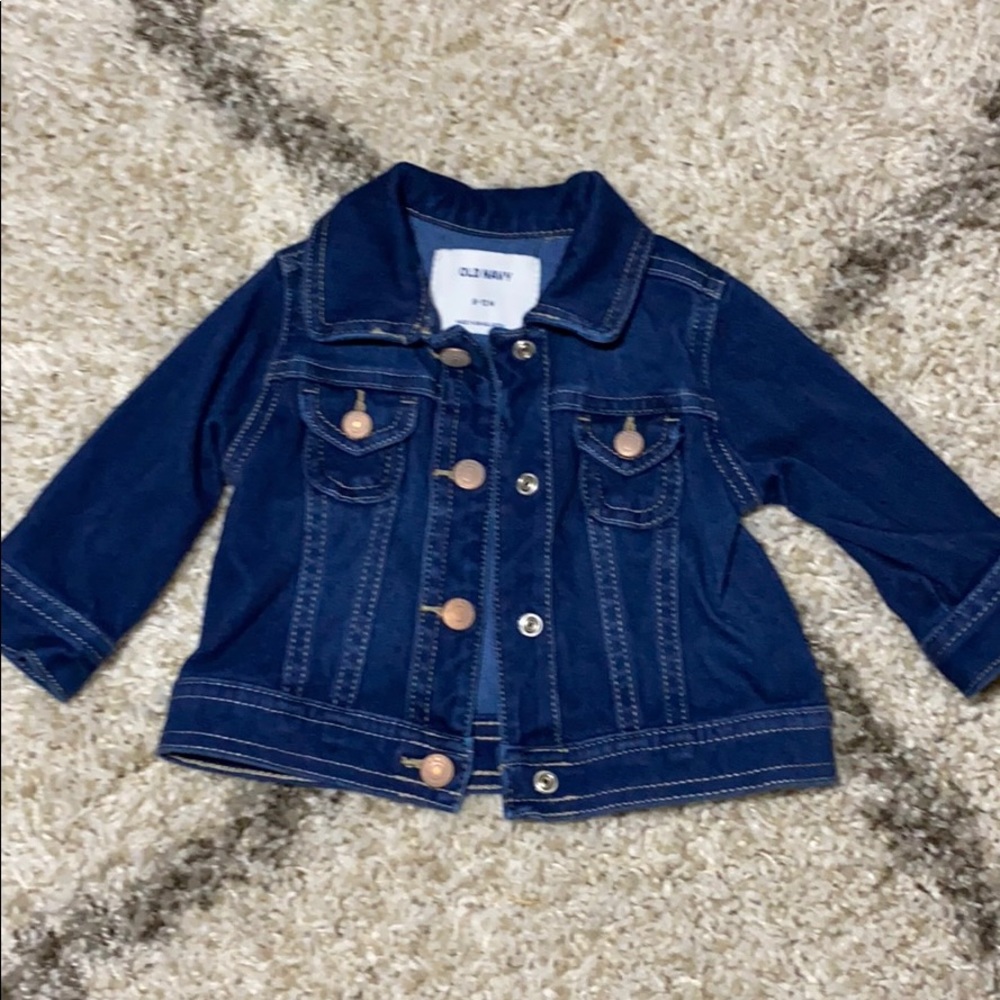 Baby jean jacket.